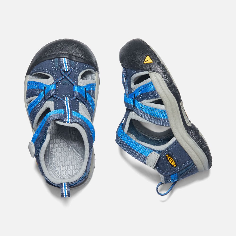 Sandalias Keen Mexico Azul Marino - Niños Venice H2 - BI9431658